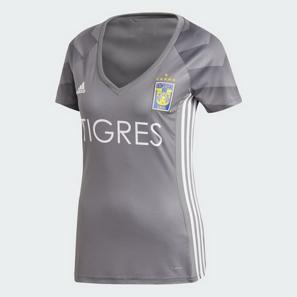 Ausweich Trikot Damen Tigres Uanl 2018-19 Grau Fussballtrikots Günstig